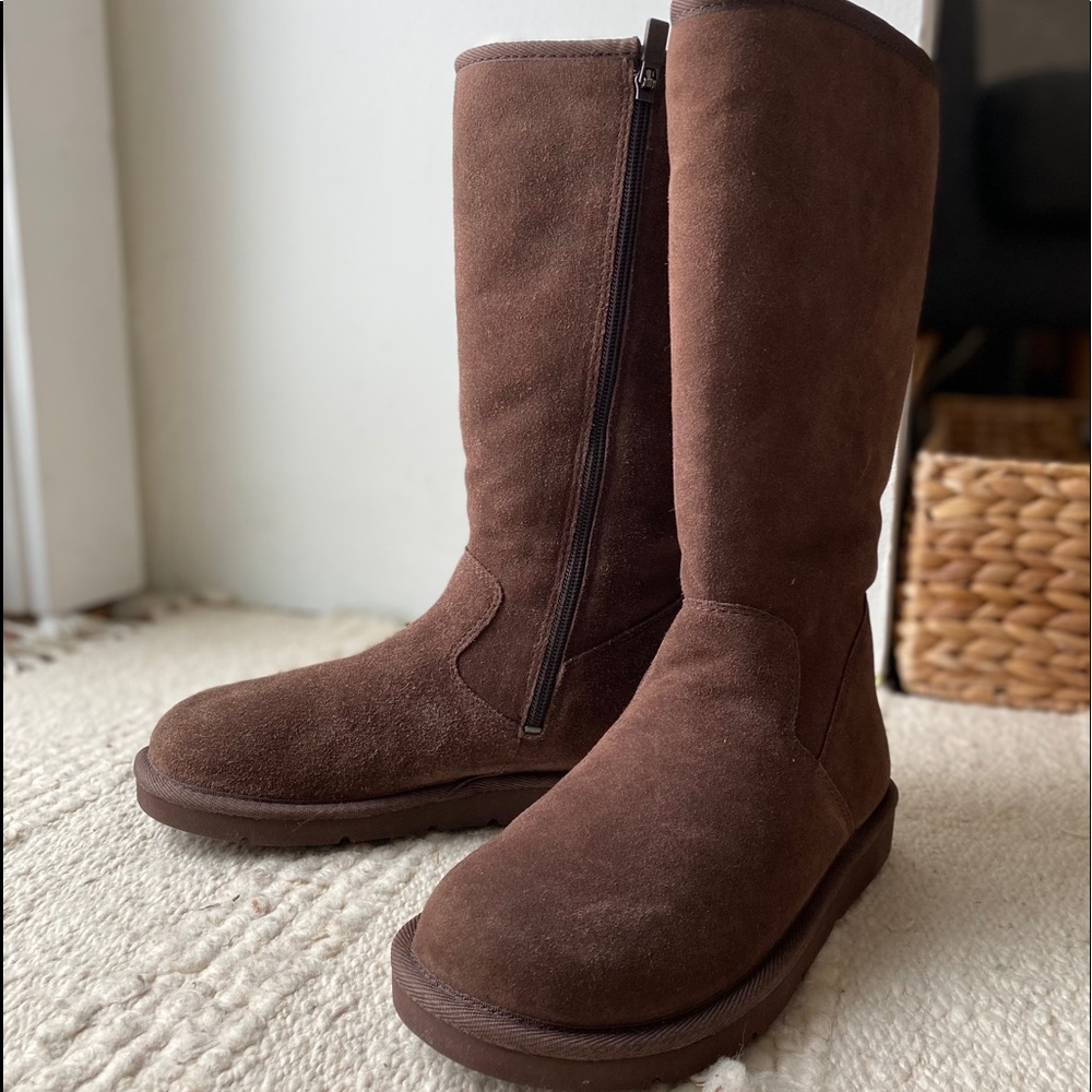 UGG Tall Side Zip Boots